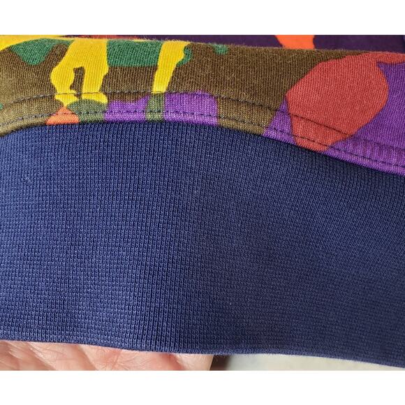 Polo Ralph Lauren Polo Pony Camo Double-Knit Hoodie Men's Size Large *Flaw* - Picture 15 of 16